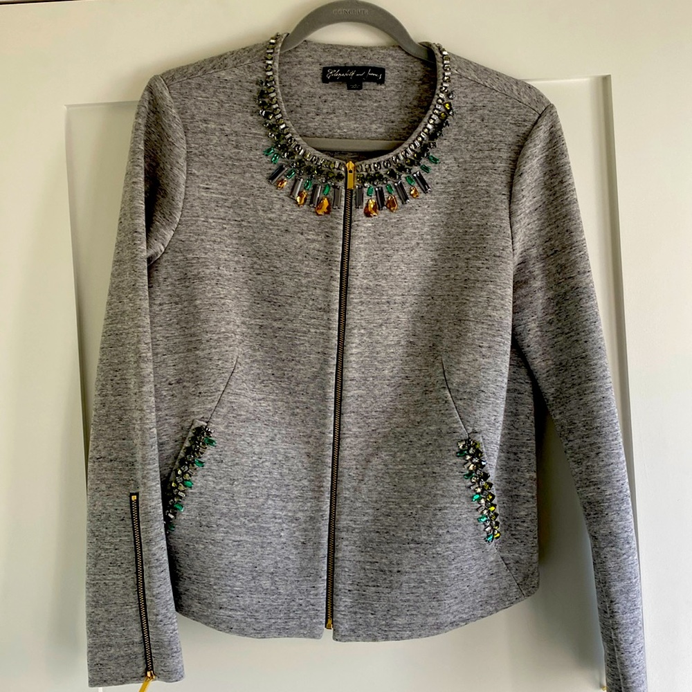 Elizabeth and James embellished Moto jacket